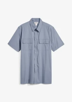 Chemise manches courtes 100 % coton