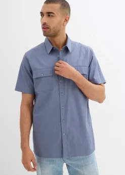 Chemise manches courtes 100 % coton