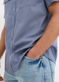 Chemise manches courtes 100 % coton