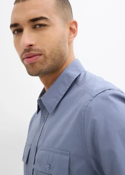 Chemise manches courtes 100 % coton