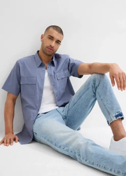 Chemise manches courtes 100 % coton