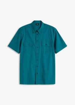 Chemise manches courtes 100 % coton
