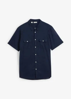 Chemise manches courtes 100% coton