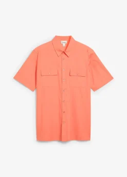 Chemise manches courtes 100 % coton