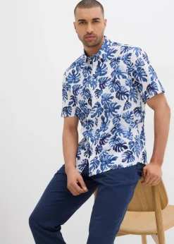 Chemise manches courtes 100% coton