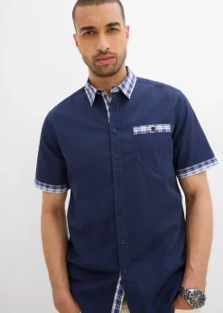 Chemise manches courtes 100% coton