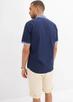 Chemise manches courtes 100% coton