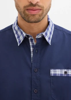 Chemise manches courtes 100% coton