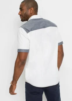 Chemise manches courtes 100% coton
