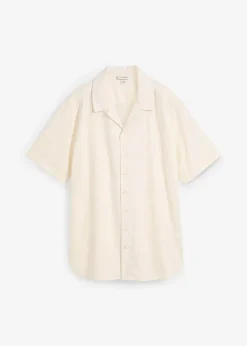 Chemise manches courtes en lin