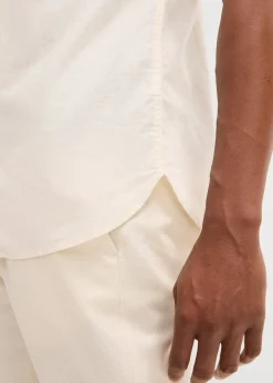 Chemise manches courtes en lin