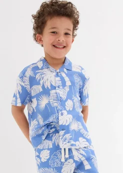 Chemise manches courtes en viscose douce