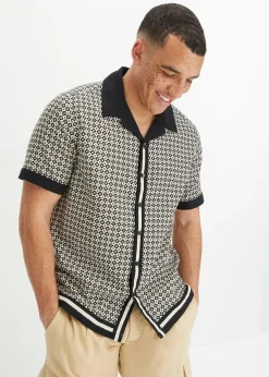 Chemise manches courtes en lin majoritaire