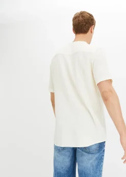 Chemise manches courtes en gaze de coton