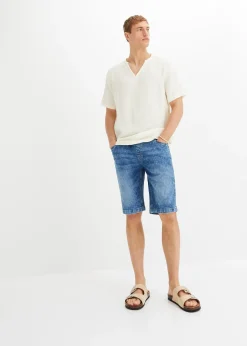 Chemise manches courtes en gaze de coton