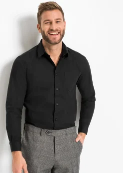 Chemise manches longues 100% coton