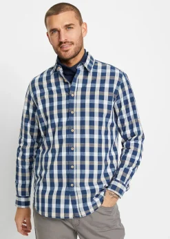 Chemise manches longues 100% coton