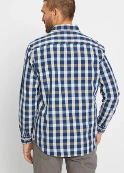 Chemise manches longues 100% coton