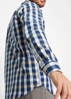 Chemise manches longues 100% coton