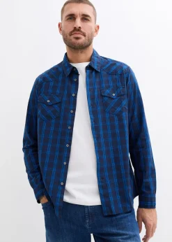 Chemise manches longues 100% coton