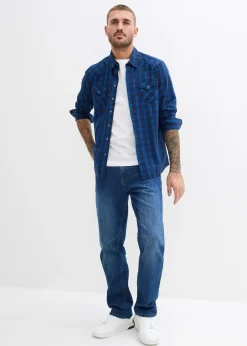 Chemise manches longues 100% coton