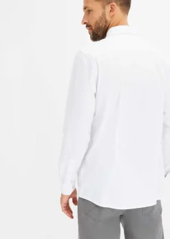 Chemise manches longues extensible, Regular Fit