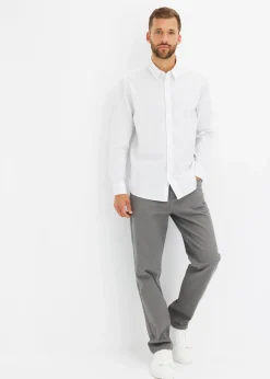 Chemise manches longues extensible, Regular Fit