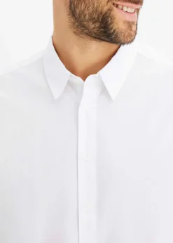 Chemise manches longues extensible, Regular Fit
