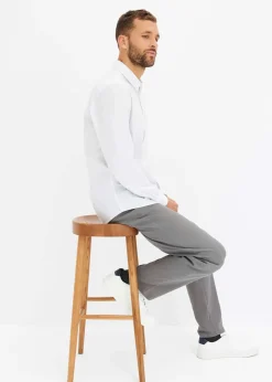 Chemise manches longues extensible, Regular Fit
