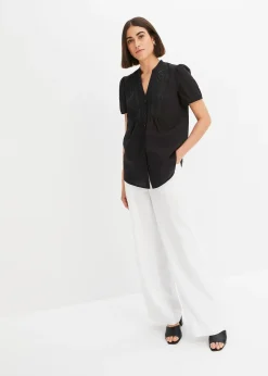 Chemisier à broderies anglaises