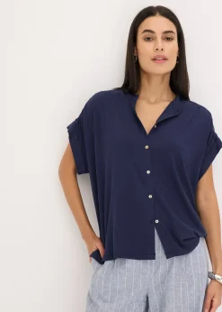 Chemisier doux en jersey viscose