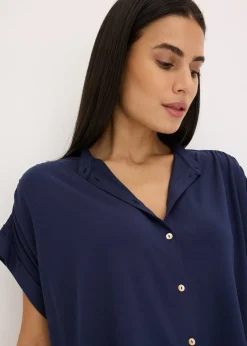 Chemisier doux en jersey viscose