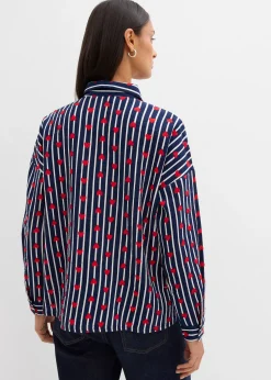 Chemisier doux et oversize en gaze de coton