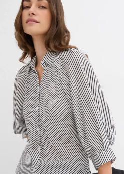 Chemisier en fine viscose mélangée