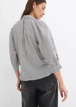 Chemisier en fine viscose mélangée