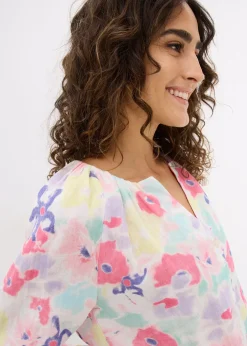 Chemisier en gaze de coton