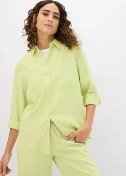 Chemisier fluide en viscose mélangée