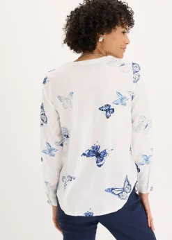 Chemisier imprimé en viscose