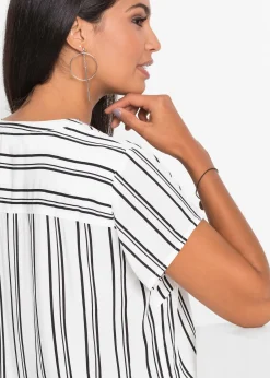 Chemisier manches courtes 100% viscose