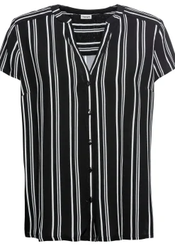 Chemisier manches courtes 100% viscose
