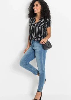 Chemisier manches courtes 100% viscose