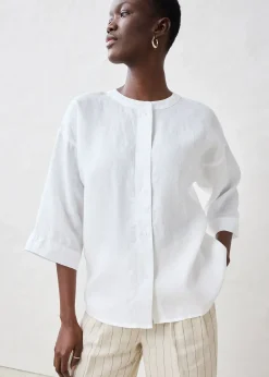 Chemisier oversize 100% lin