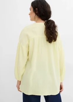 Chemisier oversize en gaze de coton