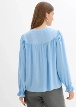 Chemisier style campagne en viscose fluide