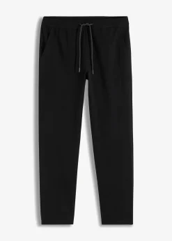 Chino extensible à taille élastiquée, droit et ample