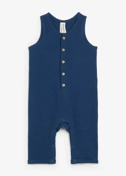 Combinaison bébé en gaze 100% coton