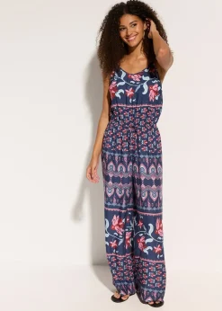 Combinaison de plage en viscose fluide