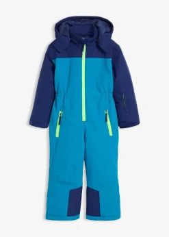 Combinaison de ski à doublure chaude, capuche amovible et détails réfléchissants