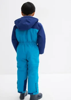 Combinaison de ski à doublure chaude, capuche amovible et détails réfléchissants