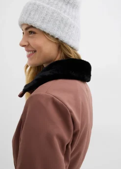Combinaison de ski rembourrée en softshell déperlant